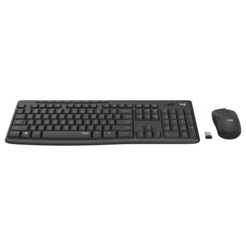 KEYBOARD & MOUSE WIRELESS  MK295 COMBO (920-009871) SILENT BLACK
